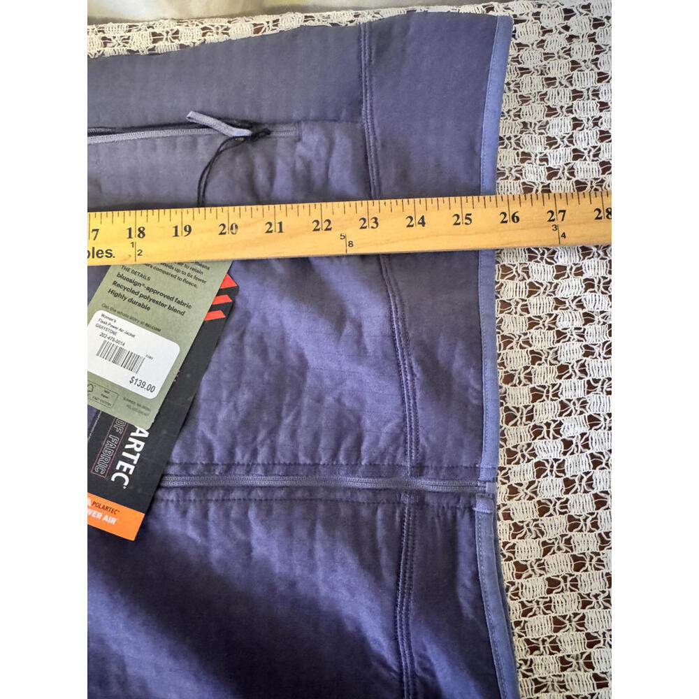 REI Co-op Women’s Flash Power‎ Air Jacket NWT Graystone Large Polartec Fleece - Picture 7 of 8